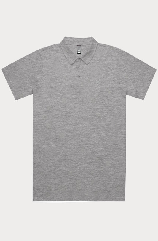 AWOL Essential Polo – Ghost Grey