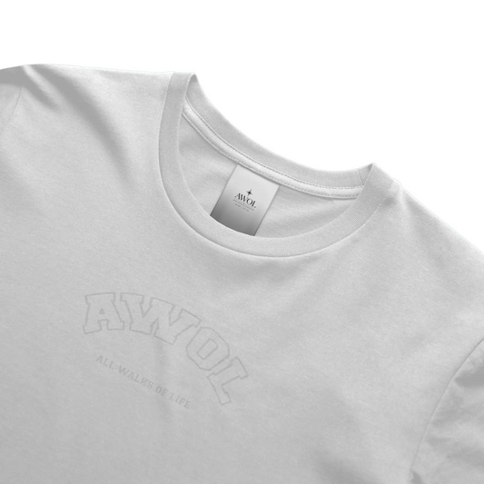 Arc Logo Tee - White